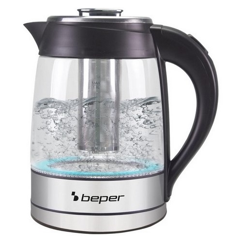 HERVIDOR AGUA BEPER BB.103 VIDRIO 1.8L